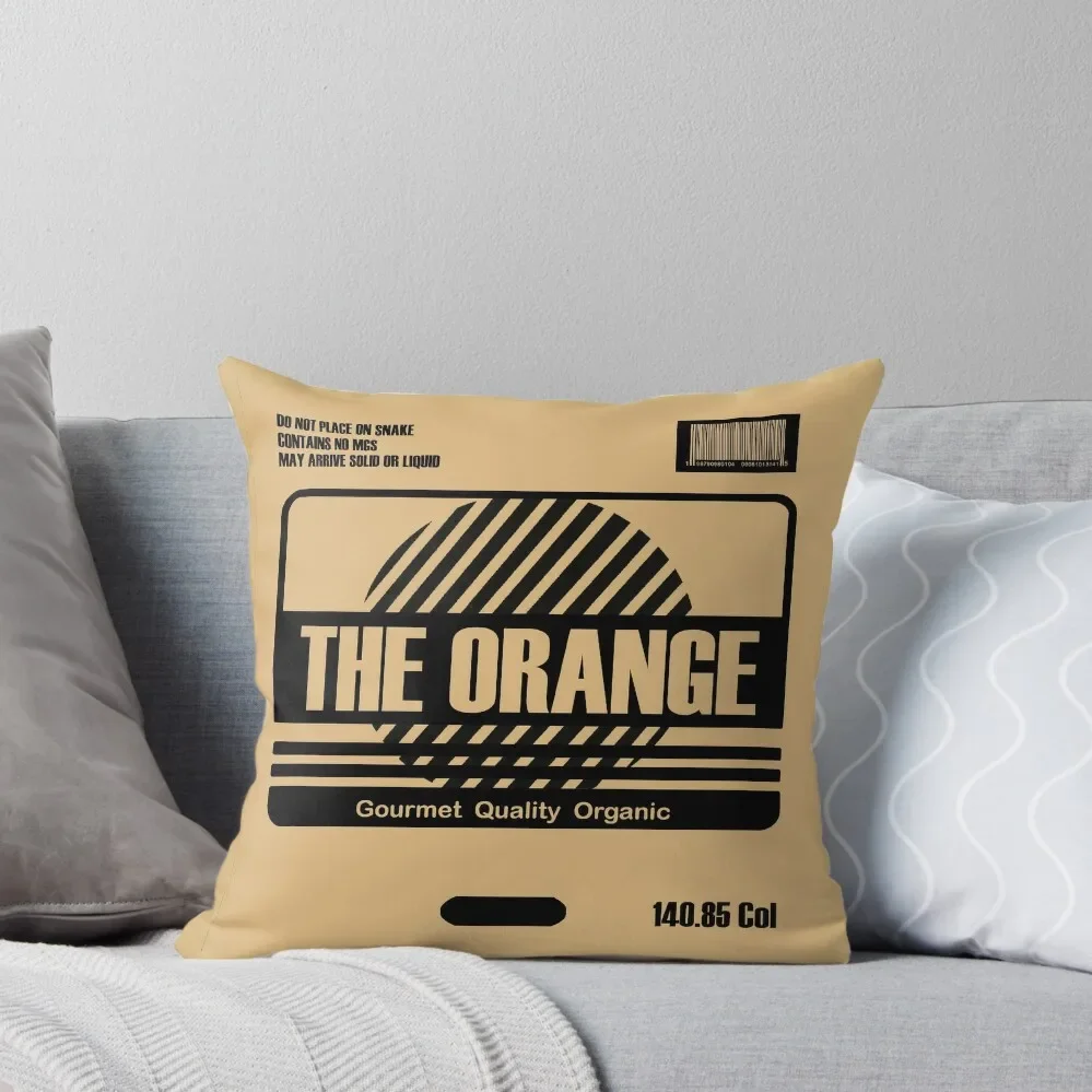 

The Orange Metal Gear Solid Snake Box Throw Pillow New year Decorative Sofa Cushions