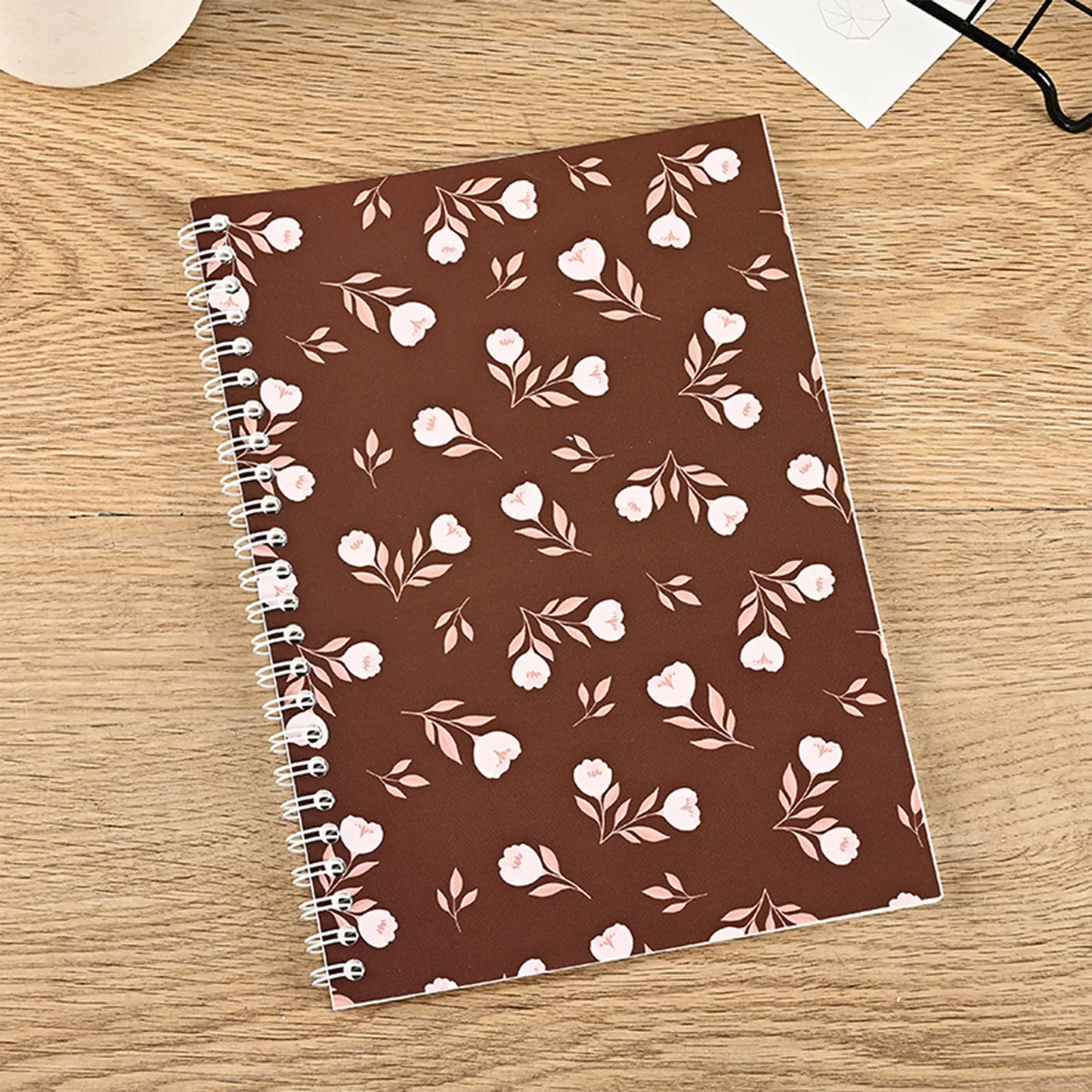 สมุดบันทึกเกลียวนักเรียนขนาด A5 สไตล์เรียบง่ายสมุดบันทึกวัสดุกระดาษหนาเหมาะสําหรับของขวัญวันขอบคุณพระเจ้าที่สวยงาม