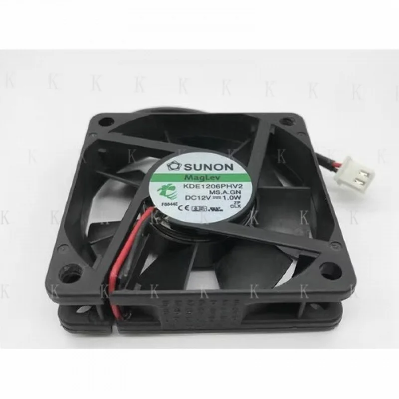 C   NEW FOR SUNON 6015 KDE1206PHV2 DC12V 1.0W 6CM Silent maglev cooling fan
