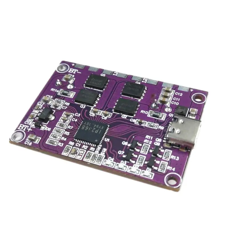 

IP2368 Bidirectional 100w Fast Charging Module Buck-Boost Type-c Interface 4S Lithium Battery High-Power Fast Charging Board