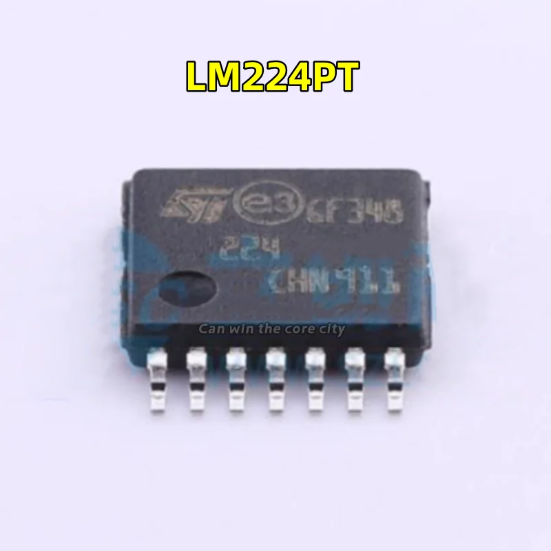 

1-100 PCS/LOT Brand new imported original LM224PT screen printing 224 patch TSSOP-14 operational amplifier IC chip