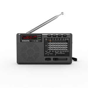 XHDATA-D-368 Radio FM Tragbar, AM, SW, 12 Bands, Stereo-Radioempfänger, drahtlose Tasche, kompatibel mit Bluetooth, USB, TF, MP3-Player 6 Hauptverkäufe BT und MP3 - №4