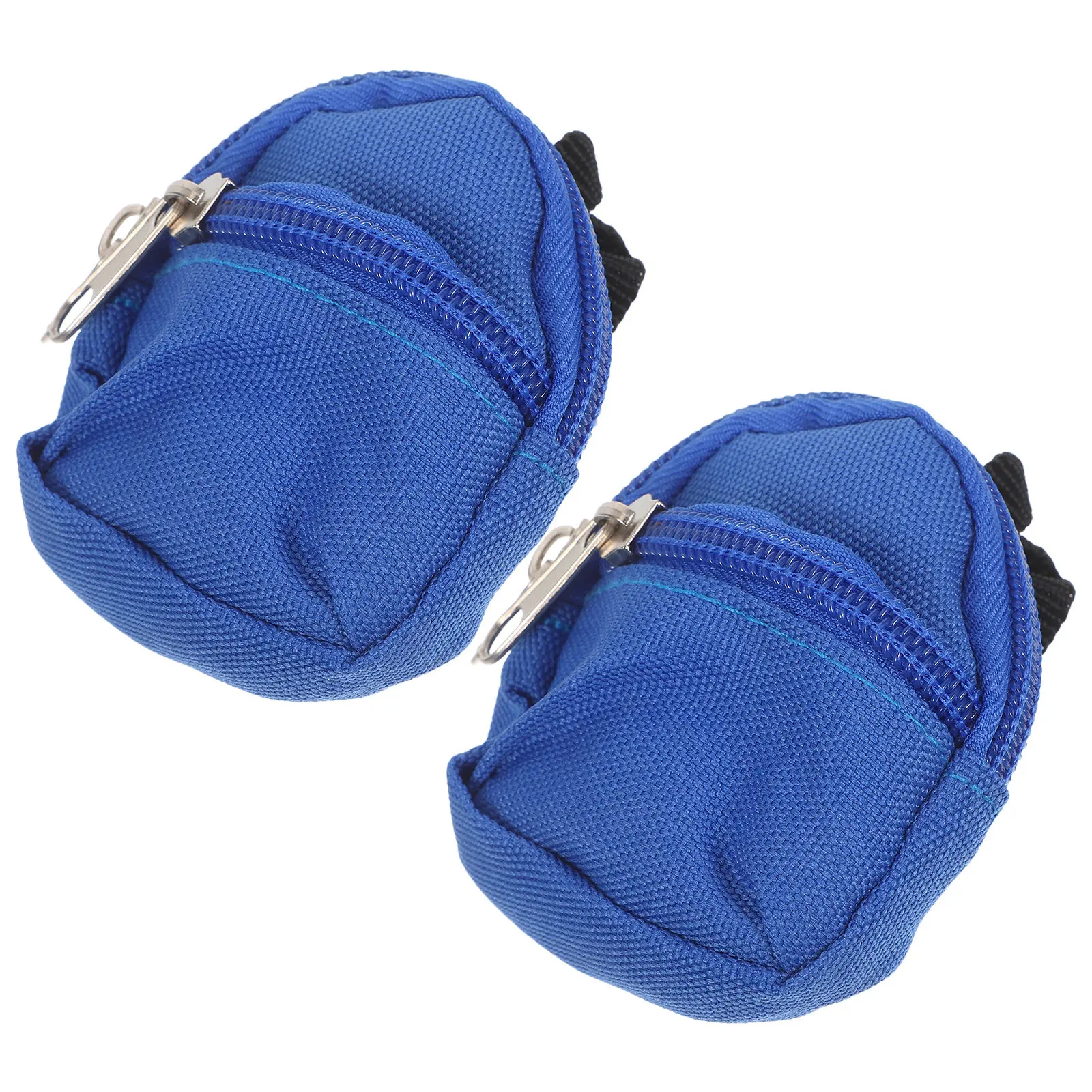 2Pcs Mini Toys Bags For Figure Custom Christmas Stocking Stuffers Scale Miniature Backpacks Dollhouse Props Realistic
