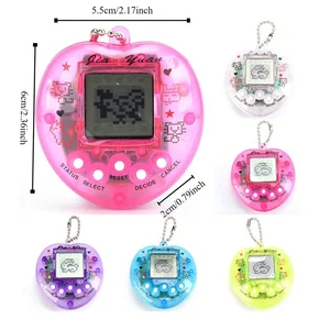 Herzform Elektronische Haustiere Spielspielzeug, virtuelle Tamagotchi nostalgisch, virtuelle Cyber -digitale Tiere Kinder, Weihnachtsgeschenke 8 Hauptverkäufe neuer Tamagotchi - №6