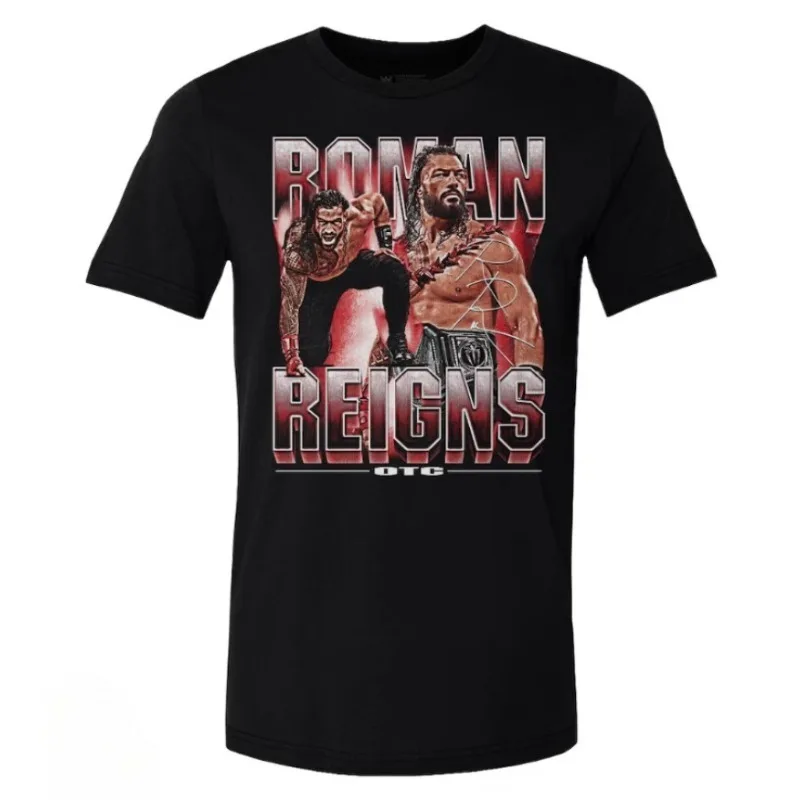 Roman Reigns Merch Unisex T-shirt Men Short Sleeve Tops fashion Tee Clothes Causal Y2K Tops