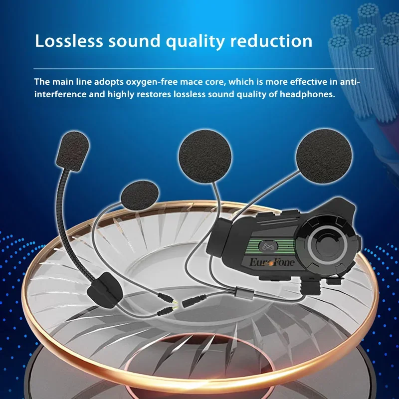 1000m motorcycle bluetooth System intercomunicador helmet ,5.1CSR,  Helmet Headset Camera 1080P WiFi Video intercom