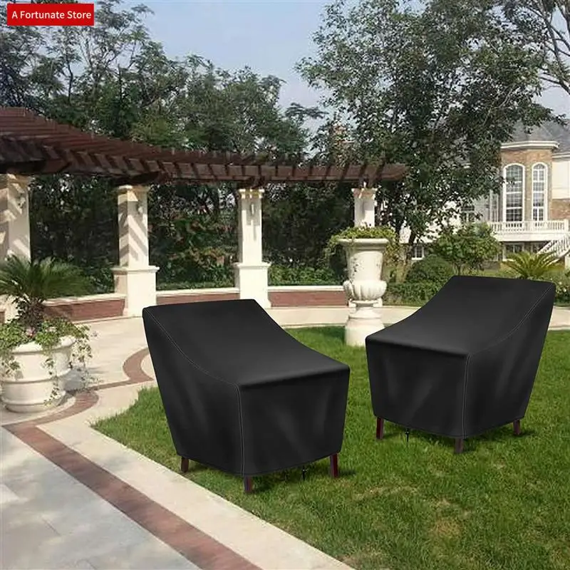 Patio Chair Covers,4 Pack Waterproof Outdoor Lounge Deep Seat Furniture Cover,Single Garden Sofa Chair Cover 27X31x40in-A78G