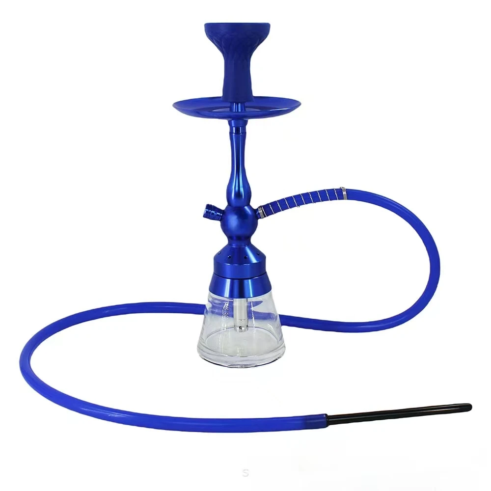 

New Arabian Aluminum Hookah Full Set Acrylic Bottle Portable Shisha Kit Travel Chicha Nargile Water Pipe Smoking Accessories