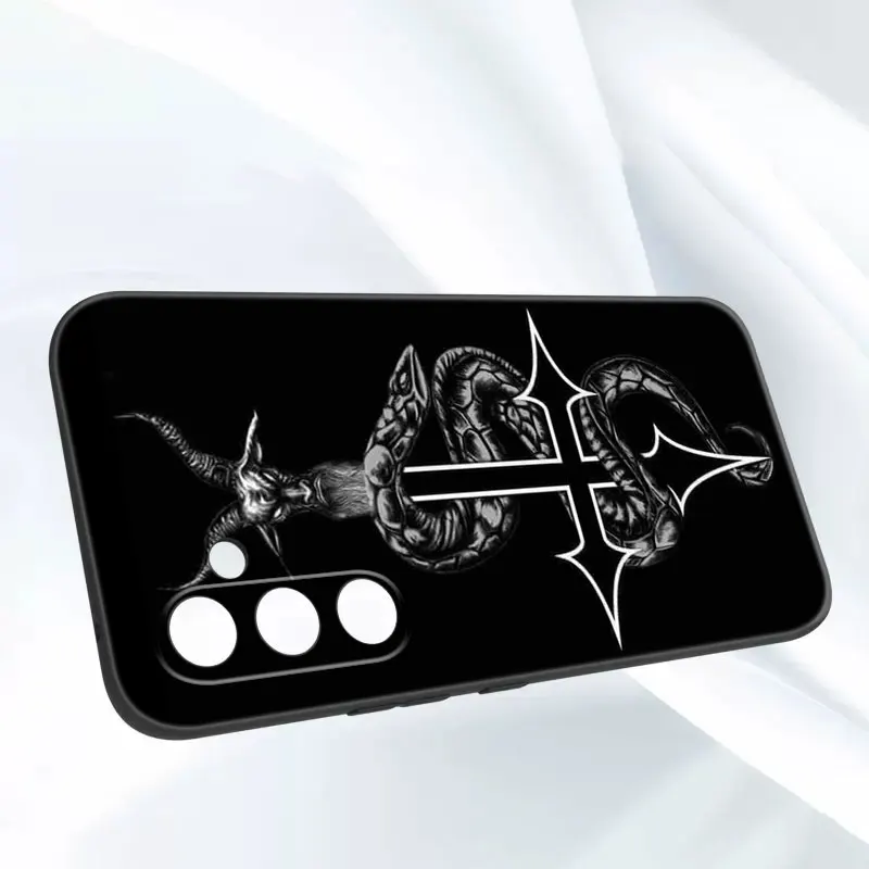 Devil Satan 666 Case For Samsung A13 A22 A24 A32 4G A14 A23 A25 A34 A52S A53 A54 A73 5G A11 A12 A31 A33 A50 A51 A70 A71 A72