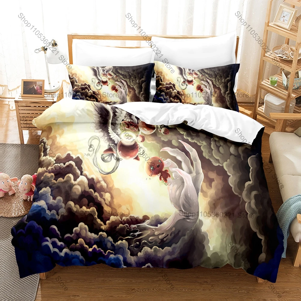 Personality The Binding of Isaac Theme Bedding Set New Duvet Cover Set Home Bedroom Decoration for Gamer Boys Adults