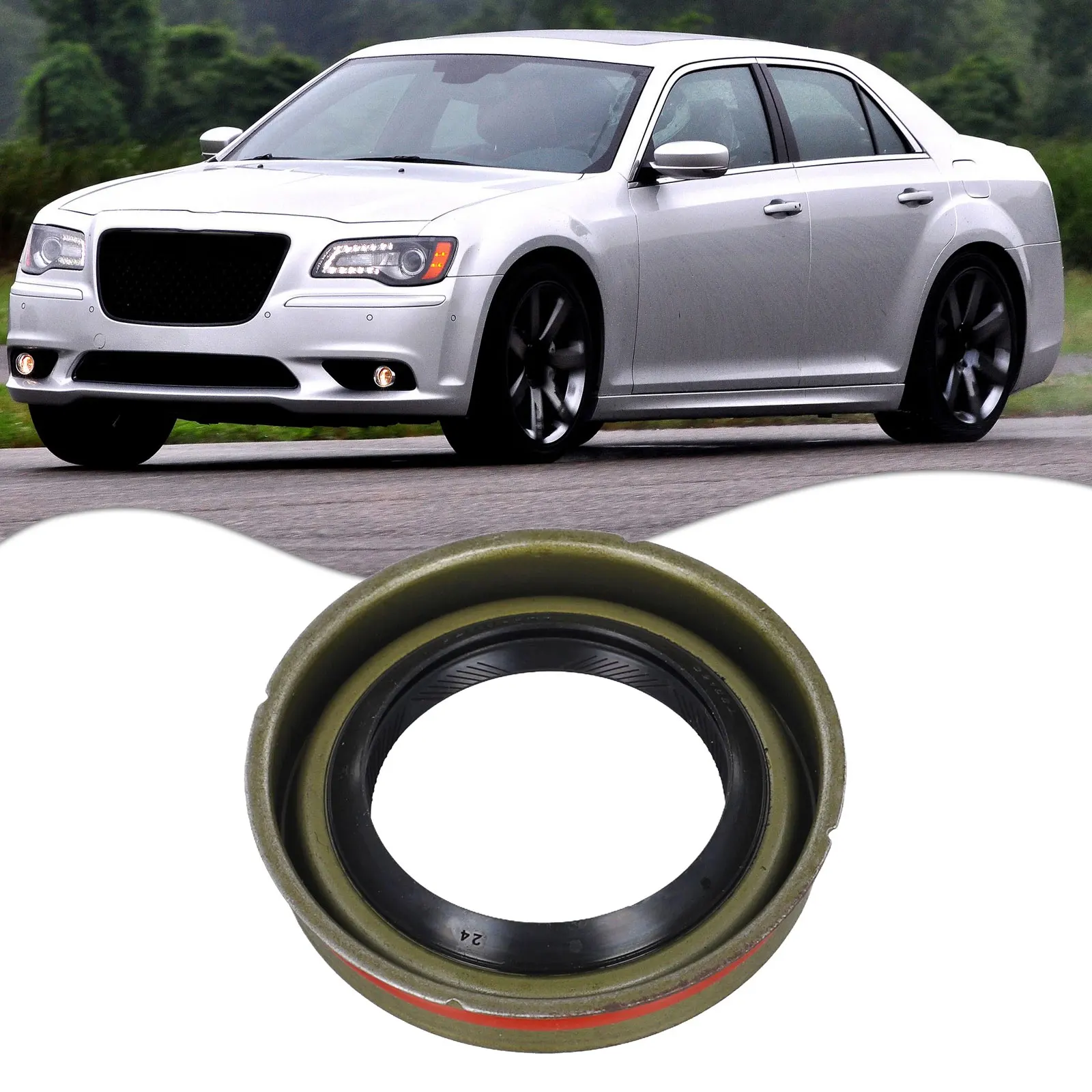 

Уплотнение приводного вала задней оси 52111198AB для DODGE для CHRYSLER для RAM 2004-2025, уплотнение вала заднего привода, резиновые левые автомобильные аксессуары