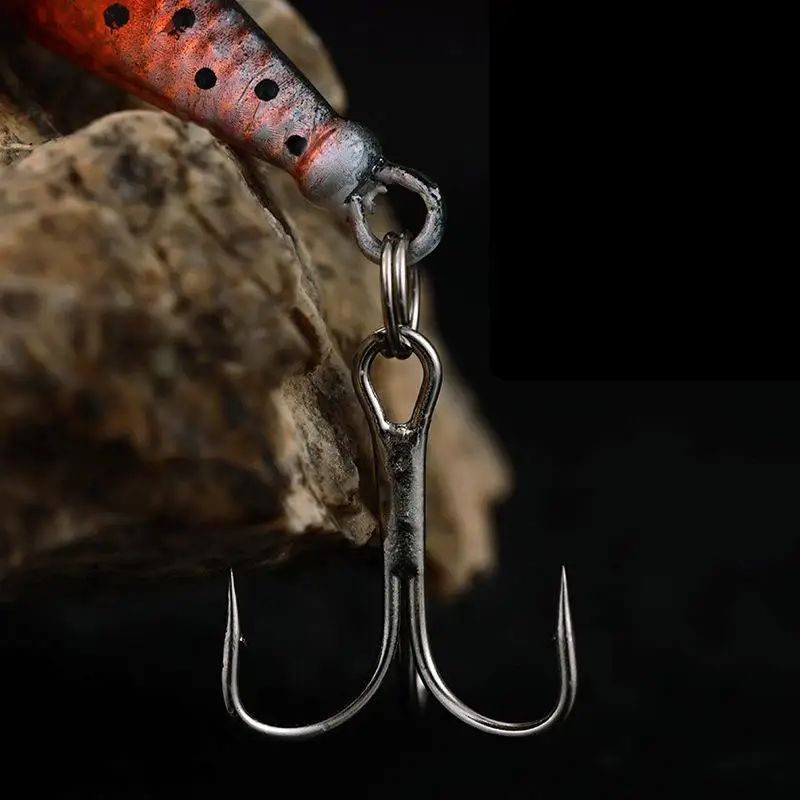 Rotierende Metall-Spinner-Angelköder 9g 7cm Stoßfeste Harte Köder für Barsch Karpfen Wettkampf-Angelveranstaltungen – Detail 7