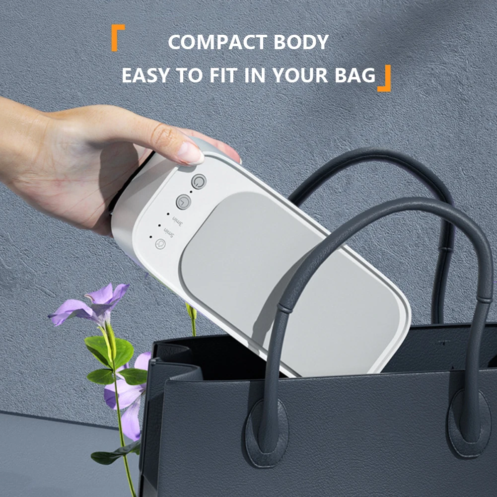 Ultrasonic Jewelry Cleaner Machine 3 Gear 360 Degree Cleaning Machine Multi Function for Eyeglass/Braces/Comb/Razor/Makeup Brush