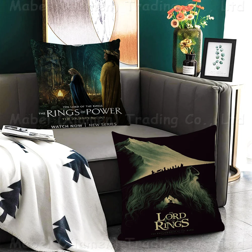 T-The L-Lords Of The R-Rings Pillow Anime Pillow Sofa Bed Head Pillow Cover Cushion Cover 45x45 Cm Fashion