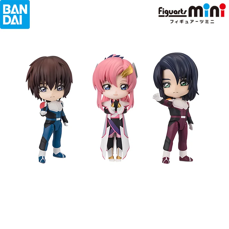 Bandai Figuarts mini Athrun ZalaLacus Clyne Kira Yamato Mobile Suit Gundam SEED Freedom Anime Figure Action Model Toys