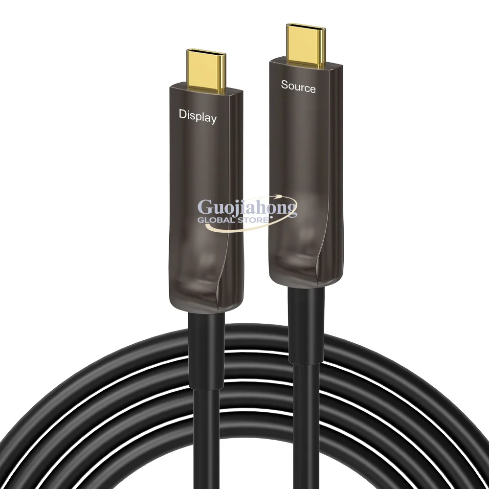 

Spot USB3.1 fiber optic cable Video version fiber optic TypeC cable 4k@60HZ projection high definition cable
