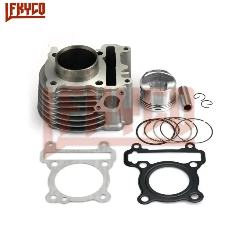 Cylinder silnika motocyklowego 52,4 mm Zestaw otworu 125CC do Yamaha ZUMA125 YW125 BWS125 BWS NXC Cygnus X Mio 125 5LW00 Motoblock