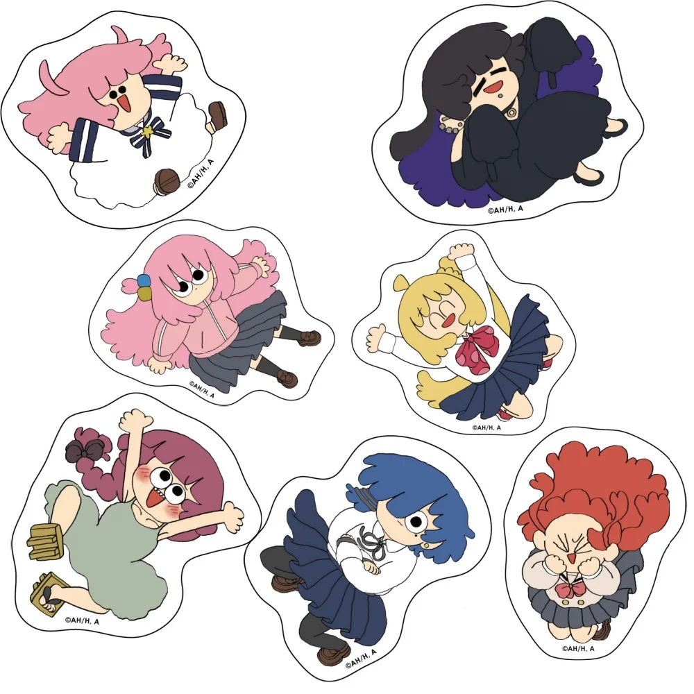 

Anime BOCCHI THE ROCK! Gotoh Hitori Plastic Keychain Ijichi Nijika Kita Ikuyo Bag Tag Parts Baji Accessories Gift