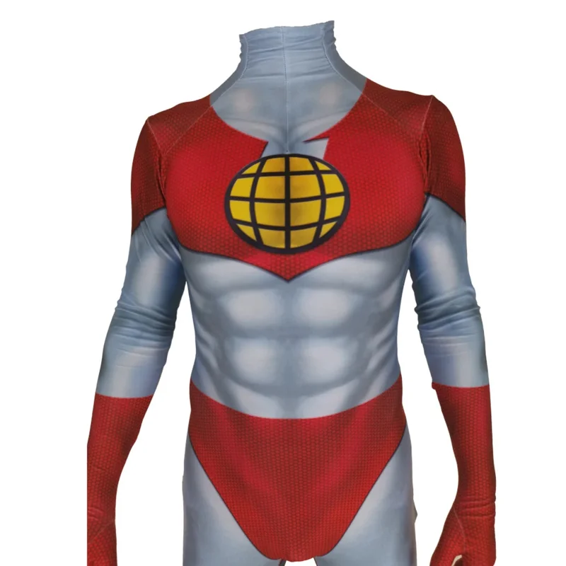 Captain Planet and The Planeteers Zentai Cosplay Kostüm Haut Erwachsene Kinder Bodysuit Halloween Overall