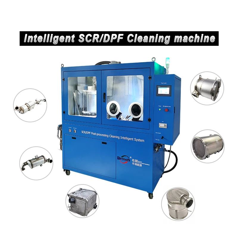 Remover and Particulate Filter Cleaning Machine