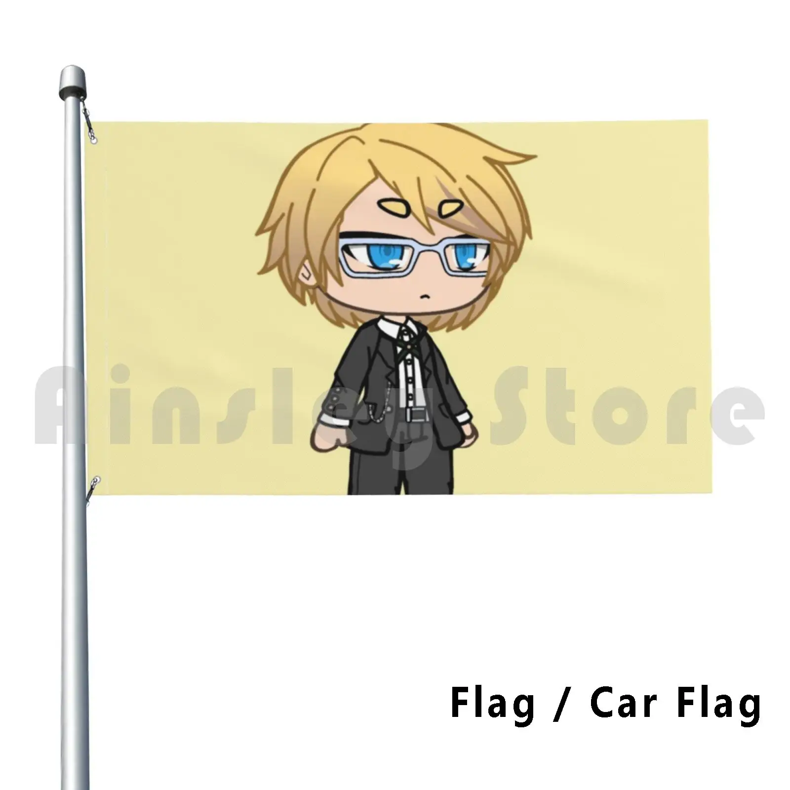 Danganronpa Togami Chibi Flag Car Flag Printing Custom Danganronpa Chibi Anime Video Game Makoto Naegi Junko