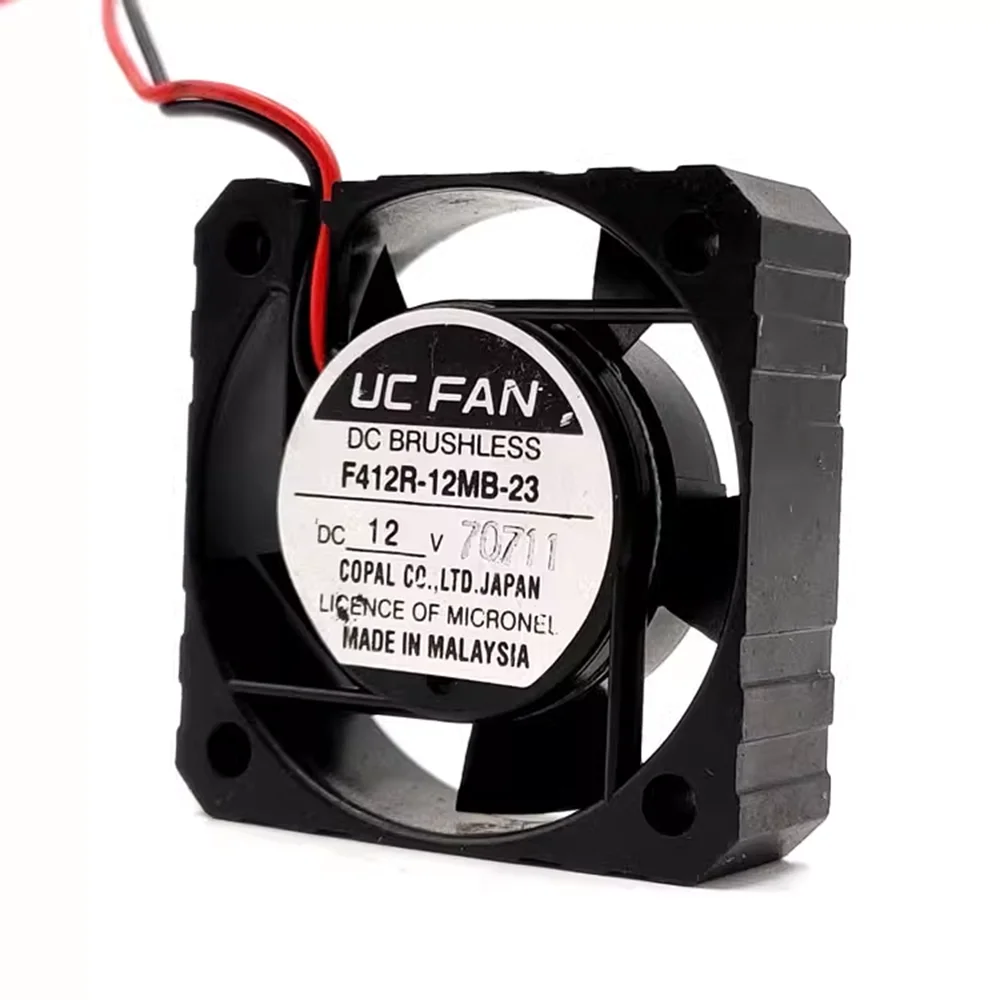 พัดลม UC 4012 F412R-12MB-19 DC12V F412R-12MB-23 4ซม. 4012 CPU แหล่งจ่ายไฟพัดลมทำความเย็นอินเวอร์เตอร์