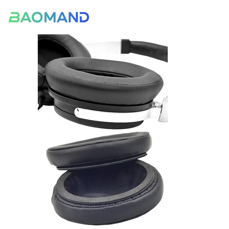 

Replacement Protein skin /Mesh Ear Pads With buckle for DENON AH-D1100 NC800 Headphones Earmuff Repair Parts，Ear Cushion Cover
