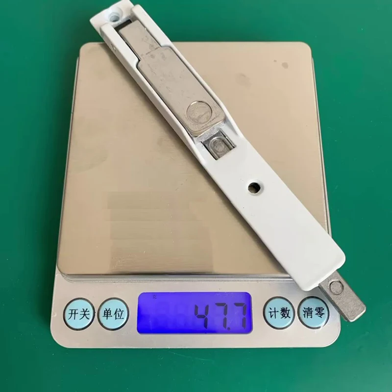 Aluminum Door And Window Lock Buckle Plastic Steel Shield Door Split Type Glass Door Upper And Lower Concealed Installation Bolt