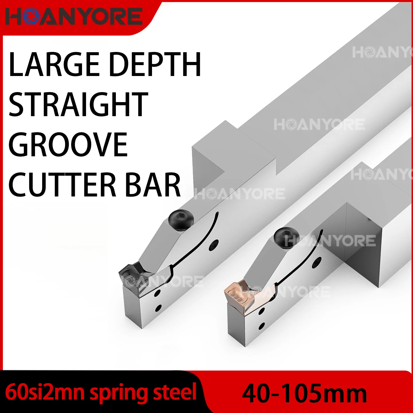 

Удлиненный резак для глубокой резки канавок с ЧПУ, режущий брусок для резки канавок с внешним диаметром STEHR2525MT405080