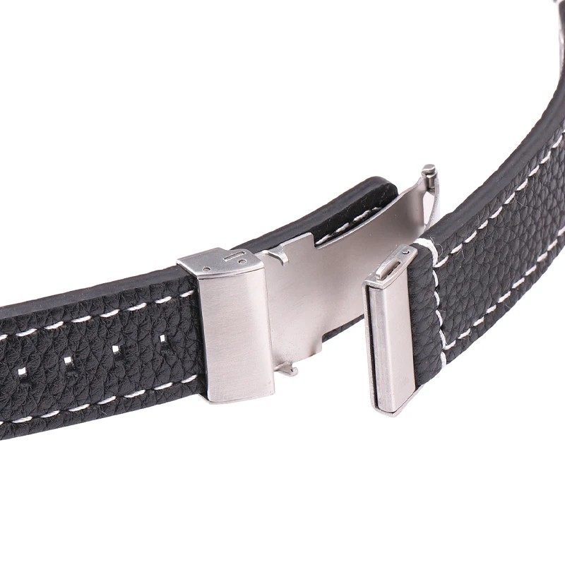 Soft Genuine Leather Strap For Apple Watch Band Serie 7 6 5 4 Se Bracelet 44mm 45mm 40mm 41mm 42mm 38mm Black Brown Watchband