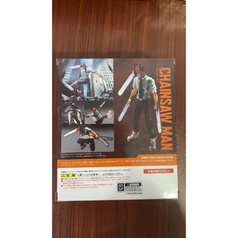 Disponibile originale SHF CHAINSAW MAN Anime Figure Denji Anime Action Figures per bambini Collezione di modelli Ornamenti Giocattoli Regali di festa