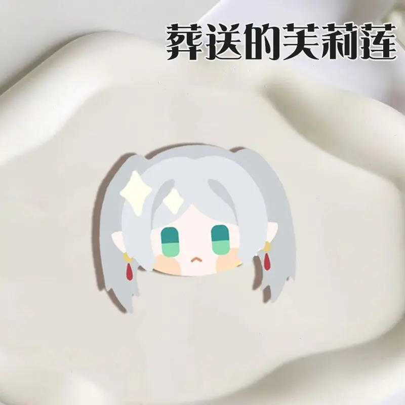 Action Anime Acrylic Brooch Sousou No Frieren: Beyond Journey's End Fern Stark Himmel Pin Toys for Kids Adults Collectible Gifts