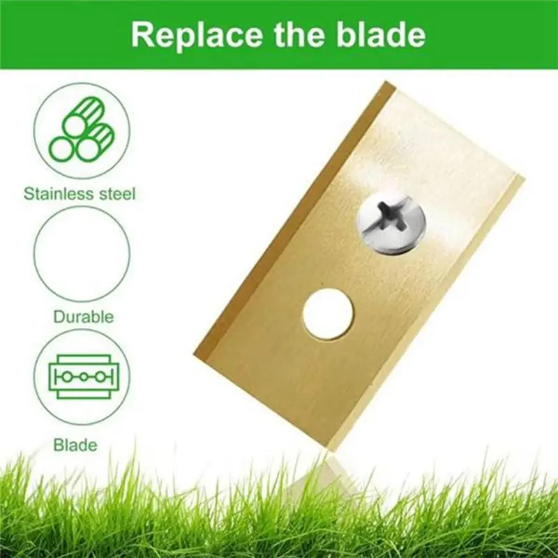 AA81-72 Pcs Replacement Blades With Plastic Washers For Mammotion Luba & Yuka All Series Robotic Lawnmower Blades A