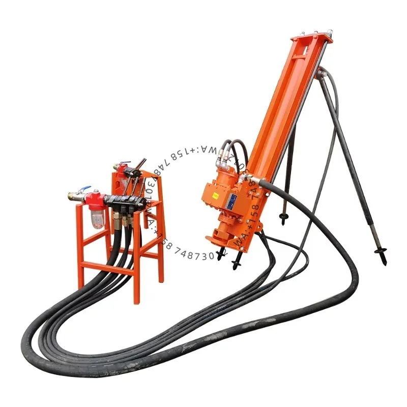 

Factory Price Portable Dth Borehole Mini Dth Borewell Machine Blast Hole Drill Rig Pneumatic Drilling Machine