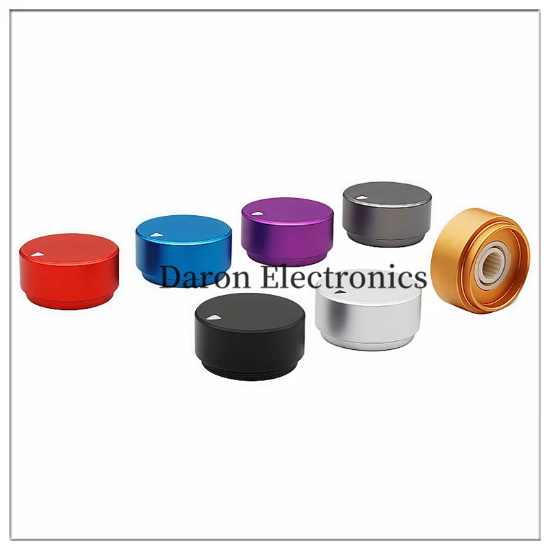 Aluminum alloy knob 22*11 potentiometer knob cap for instrument/audio equipment rotation adjustment cap