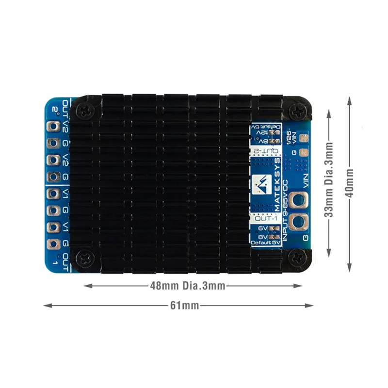 

MATEKSYS PM20S-2 Power Module 4-20S LiPo