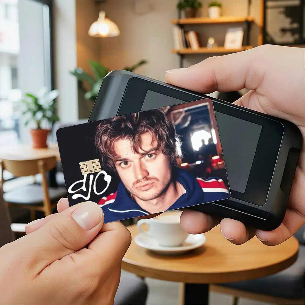 J-Joe S-Steve K-Keery  HD Waterproof Credit Card Stickers Silicone Decals For Chip Game Cards Gift