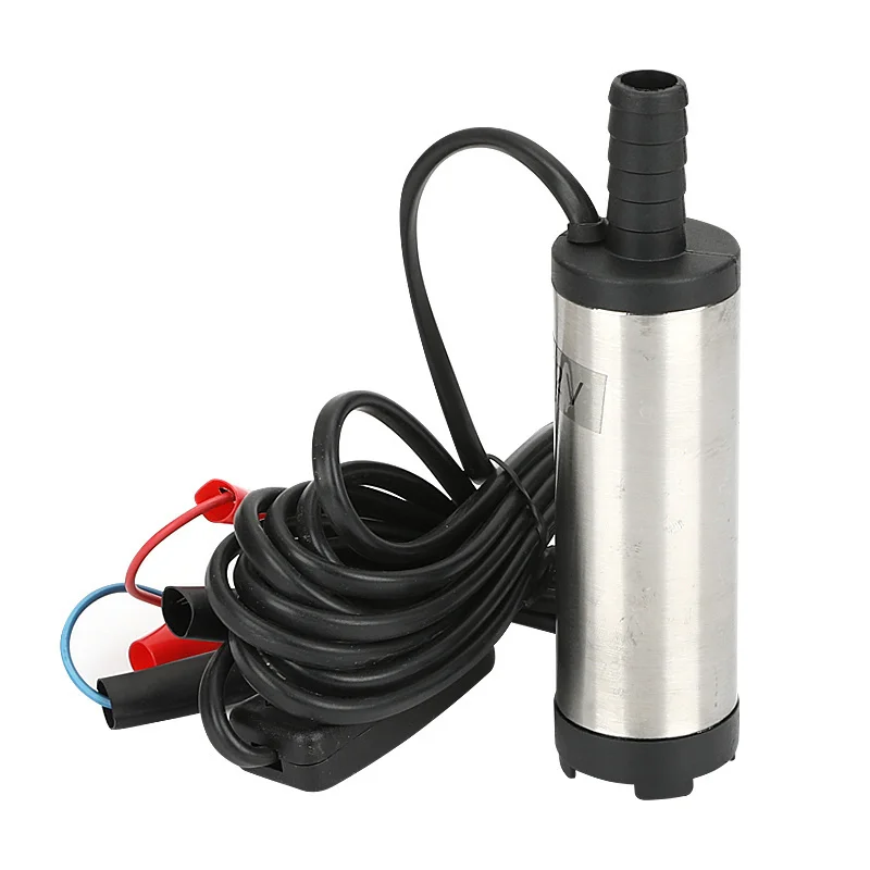 12L/min 30L/min 12V 24V 220V Electric Submersible Oil Pump For Car Diesel Kerosene Fuel Transfer Water Suction Pump 12 24 V Volt