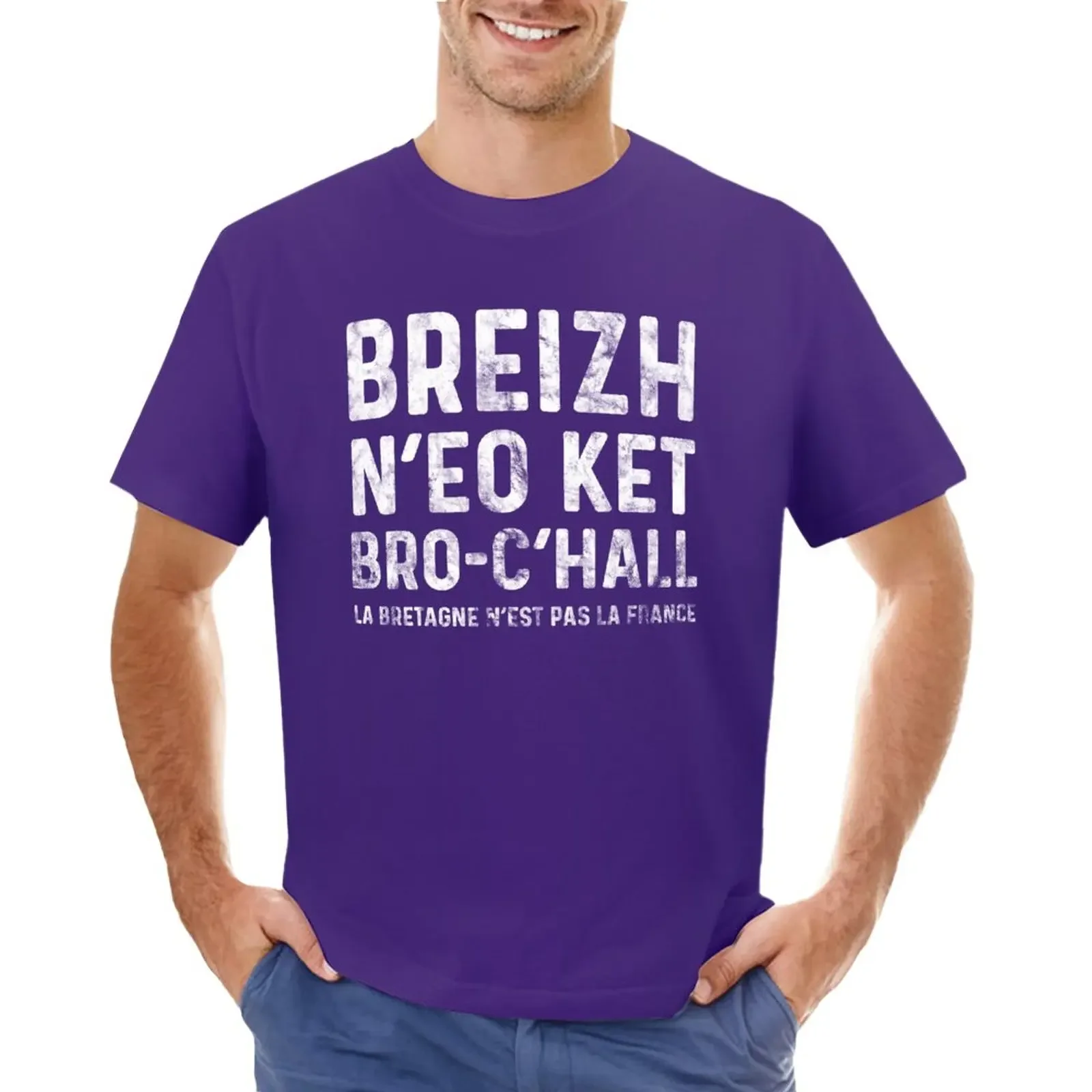 Breizh Neo Ket Bro-C’hall - Brittany Is Not France T-Shirt plus size t shirts Oversized tees mens vintage heavyweight sweatshirt