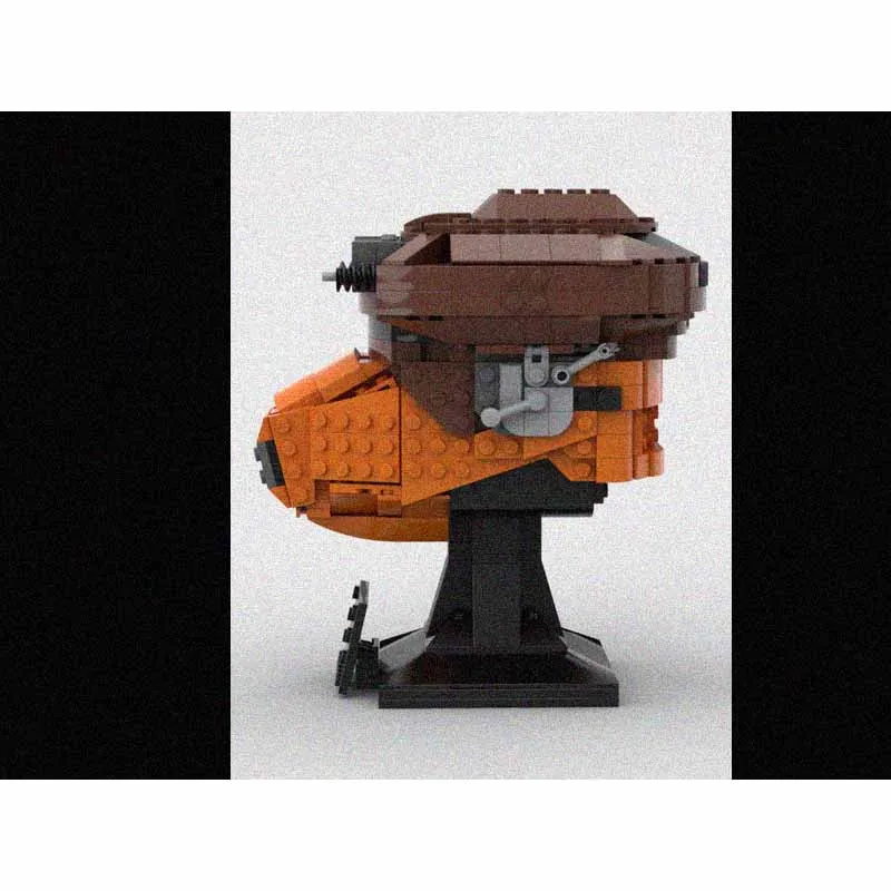 Helmet Series Style Model Protective Helmet Building Block Toy Children’s Birthday Gift Boys’ Christmas GiftMOC-60164