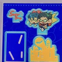 Super Sons Figures Acrylic Stand Fashion Anime Action Figure Accessories Collection Kids Toys Gift Desktop Ornament