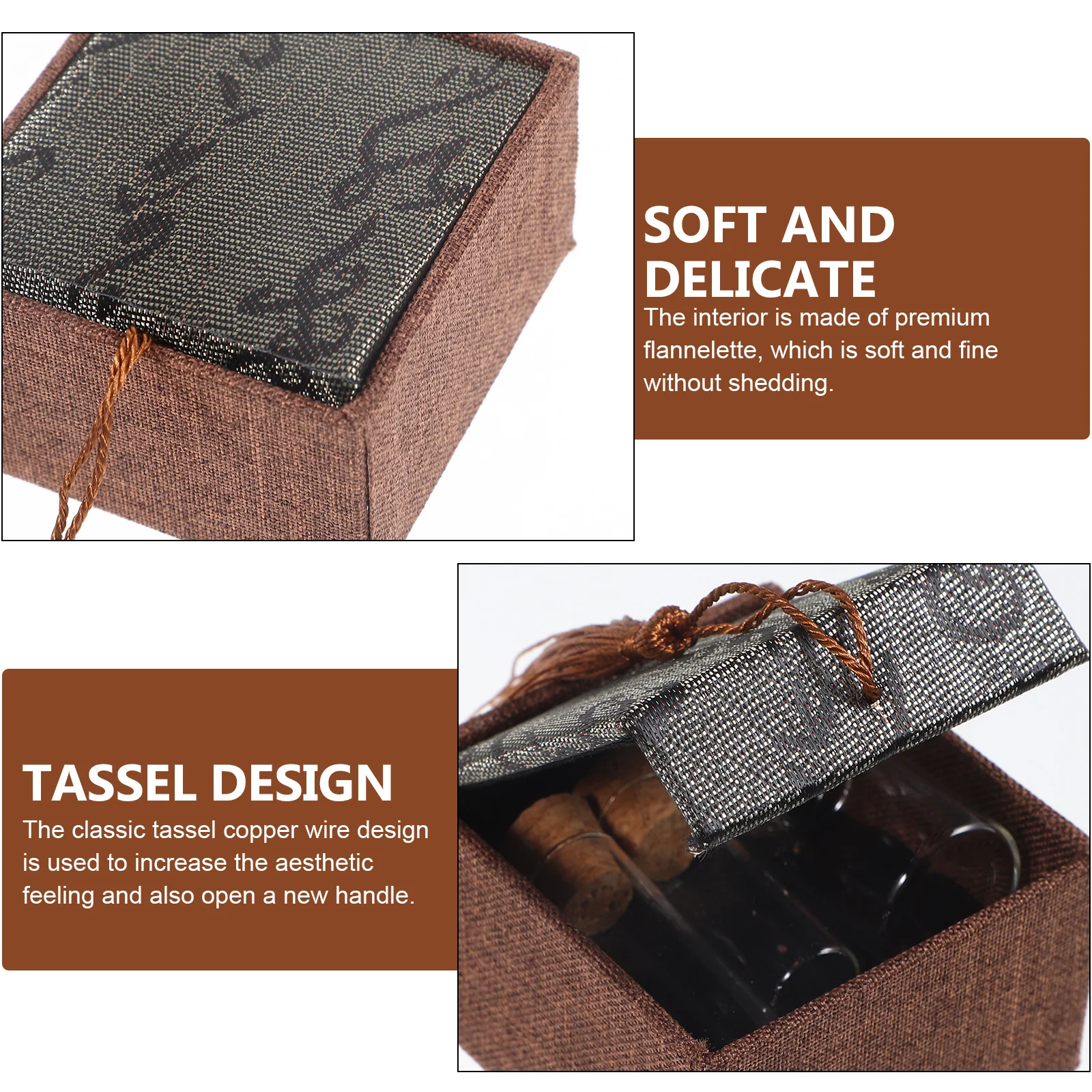 

1Set Fetal Hair Storage Box Tooth Keepsake Holder First Tooth Collection Container for Teeth Saver with Umbilical Cord