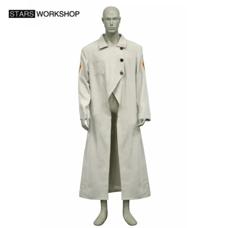 게임 팀 포트리스 2 메딕 코스프레 의상 남성 여성 트렌치 롱 코트 자켓 유니폼 할로윈 카니발