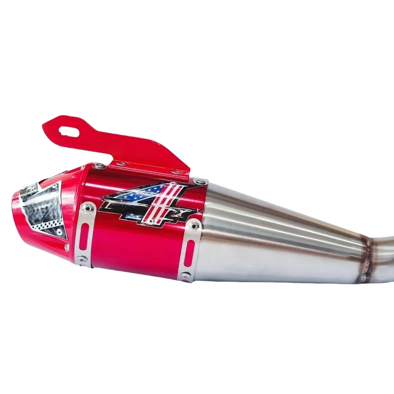 

Full Slip On Exhaust Muffler System Pipe Rally Motorcycle Accessories Complete Exhaust System For Crf250 Crf250r Exhaust Muffler