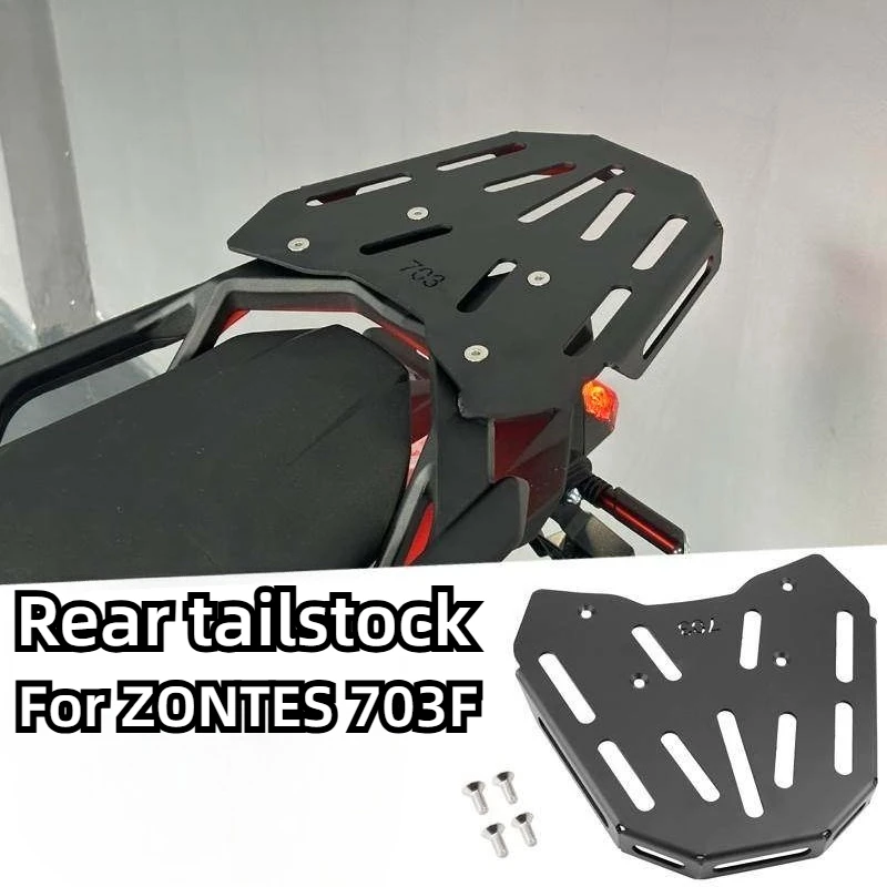 

For ZONTES 703F 703 F Rear Luggage Rack Tail Box Carrier Motorcycle Storage Suitcase Support Top Box Shelf Trunk Rack Bracket