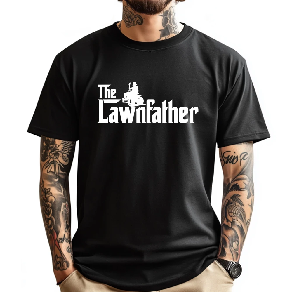 

The Lawnfather Funny Shirts T-Shirt Tshirt Korean Mens Korean Fashion Tshirts Men Punk Style