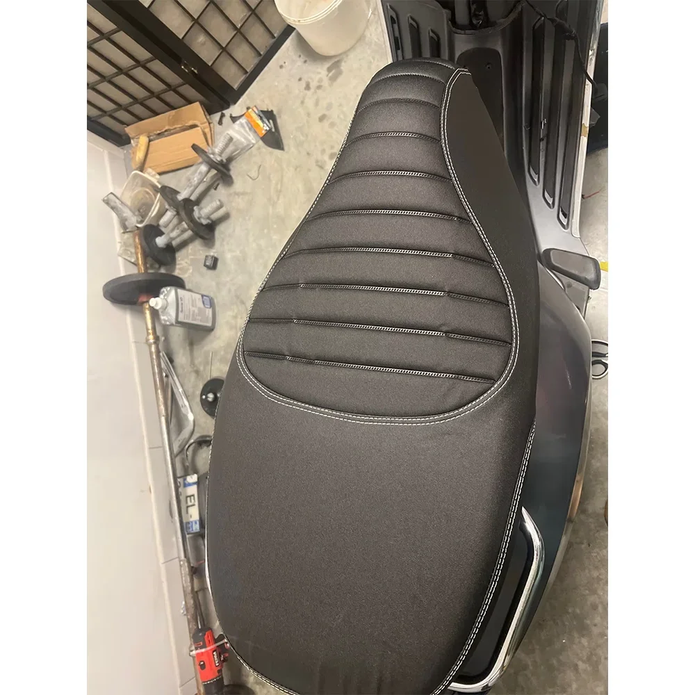 For Vespa Primavera Sprint 50 125 150 250 Accessories Leather Thickened Sponge Seat Cushion Insulation Seat Cover Protector