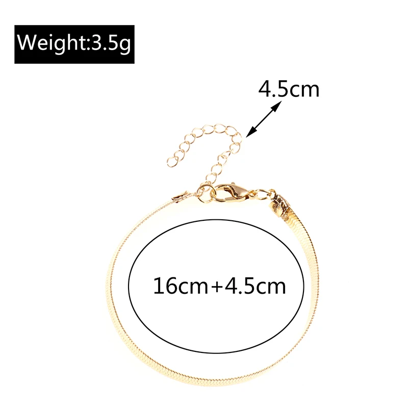 Aihua Silberfarbenes Kettenarmband mit Polaris-Stern für Damen, Trendiges Kreuz-Charm-Armband, Geburtstagsgeschenk für Frauen – Detail 16