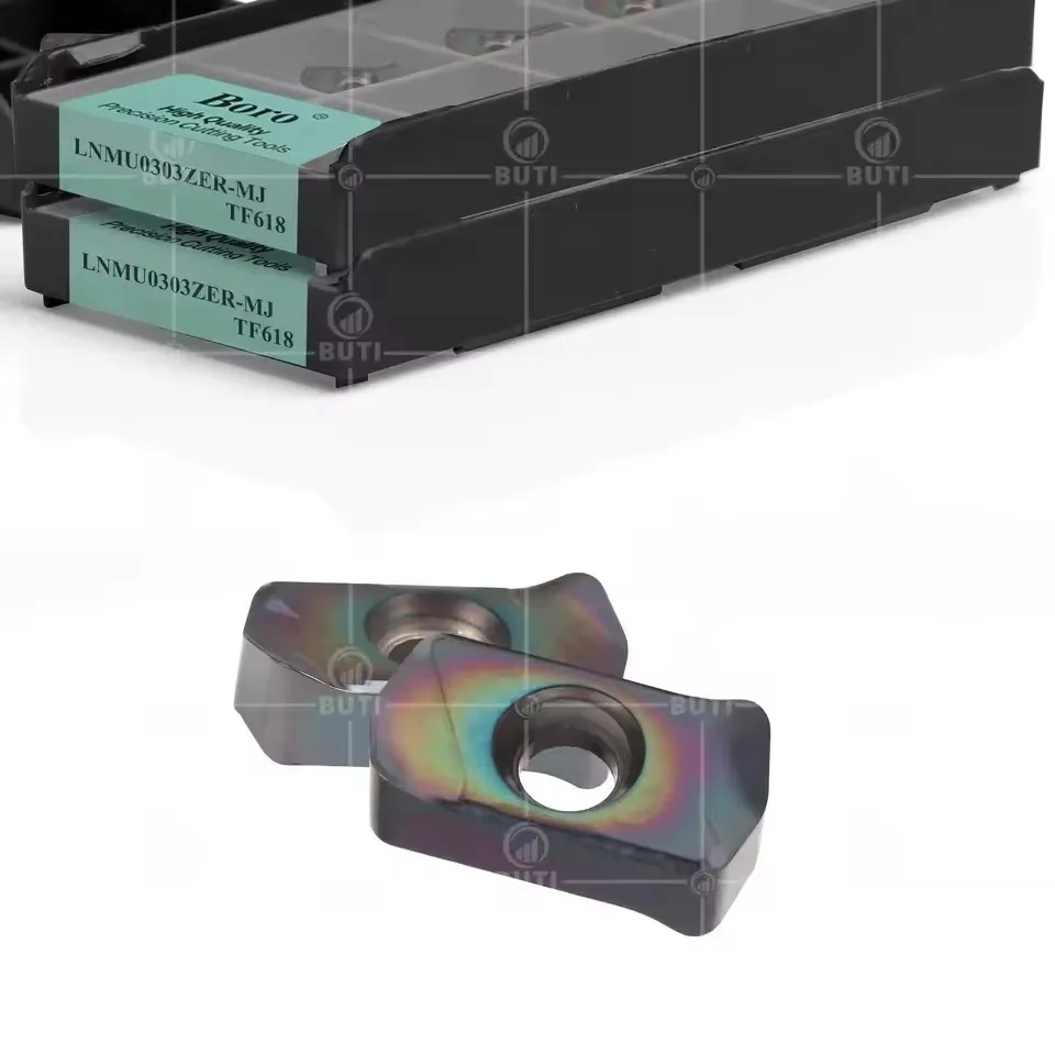 

DESKAR 100% Original LNMU0303ZER-MJ TF618 Numerical Control Lathe Milling Insert Cutting Tool Colored Blade Quenched Steel Tools