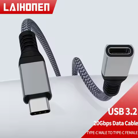 USB-C 3.2 20Gbps Male-to-Female Extension Cable — best everyday USB-C extension cable